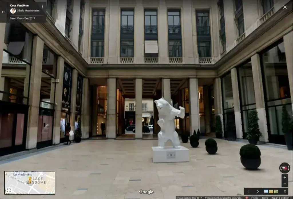 Photo 360 dans la Cour Vendôme Paris
