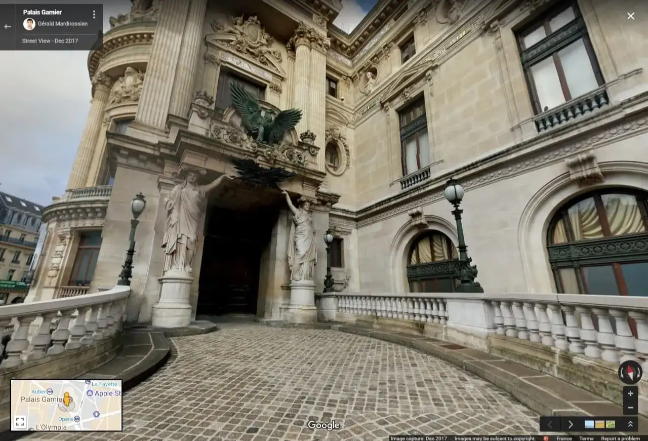 Photo 360 devant le Palais Garnier Paris