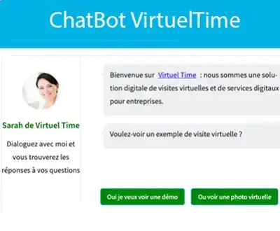 Chatbot Virtueltime Solution digitale