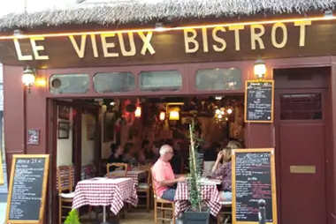 Visite virtuelle le Vieux Bistrot Paris 75005